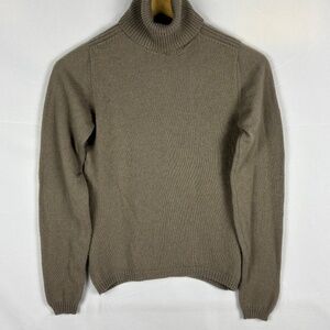 Loro Piana Women's Long Sleeve 100% Cashmere Sweater Sz XS-READ Classic Italy